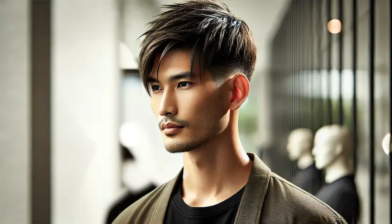 Wolf Cut Men: A Modern Take on Men’s Haircut Trends in 2024 7 Asian Wolf Cut for Men