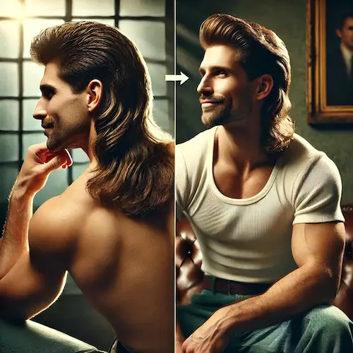 Classic Mullet Haircut