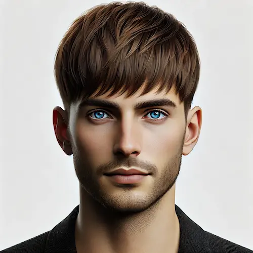French Crop Hairstyle