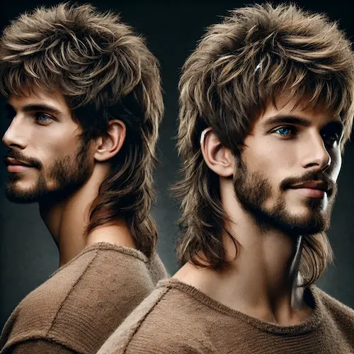 Shaggy Mullet Haircut