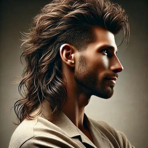 Textured Mullet Haircut