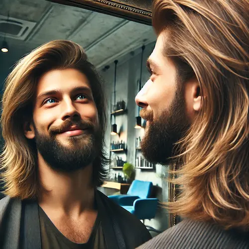 Wolf Cut Men: A Modern Take on Men’s Haircut Trends in 2024 18 Wolf Cut Long Length