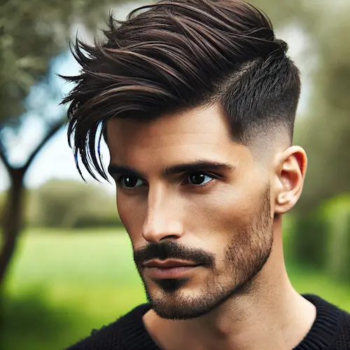 French Crop Caesar Haircut