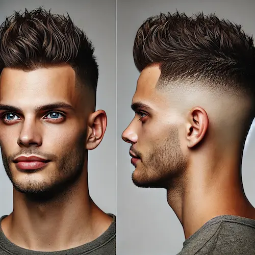 High And Tight Buzz Cut for men