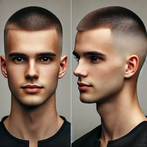 Induction Cut Buzz Cut for men
