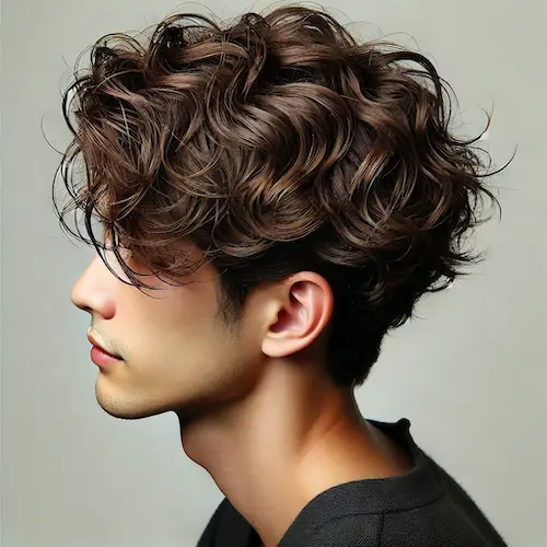Korean Perm Haircut