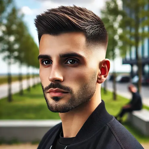 Low Taper Fade haircut