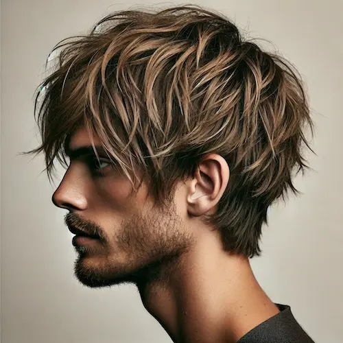 Shaggy Bob Hairstyle For Men